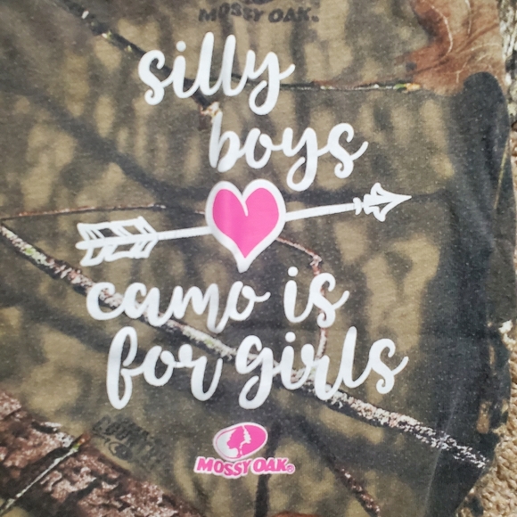 Mossy Oak Pink Camo Hunting Short Sleeve Baby One Piece 18M - Picture 2 of 5